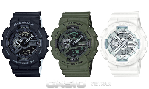 Đồng hồ Casio G-Shock đa dạng về mẫu mã và màu sắc